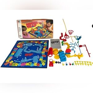 Vintage Milton Bradley Mouse Trap 1986 Board Game Family Game Night